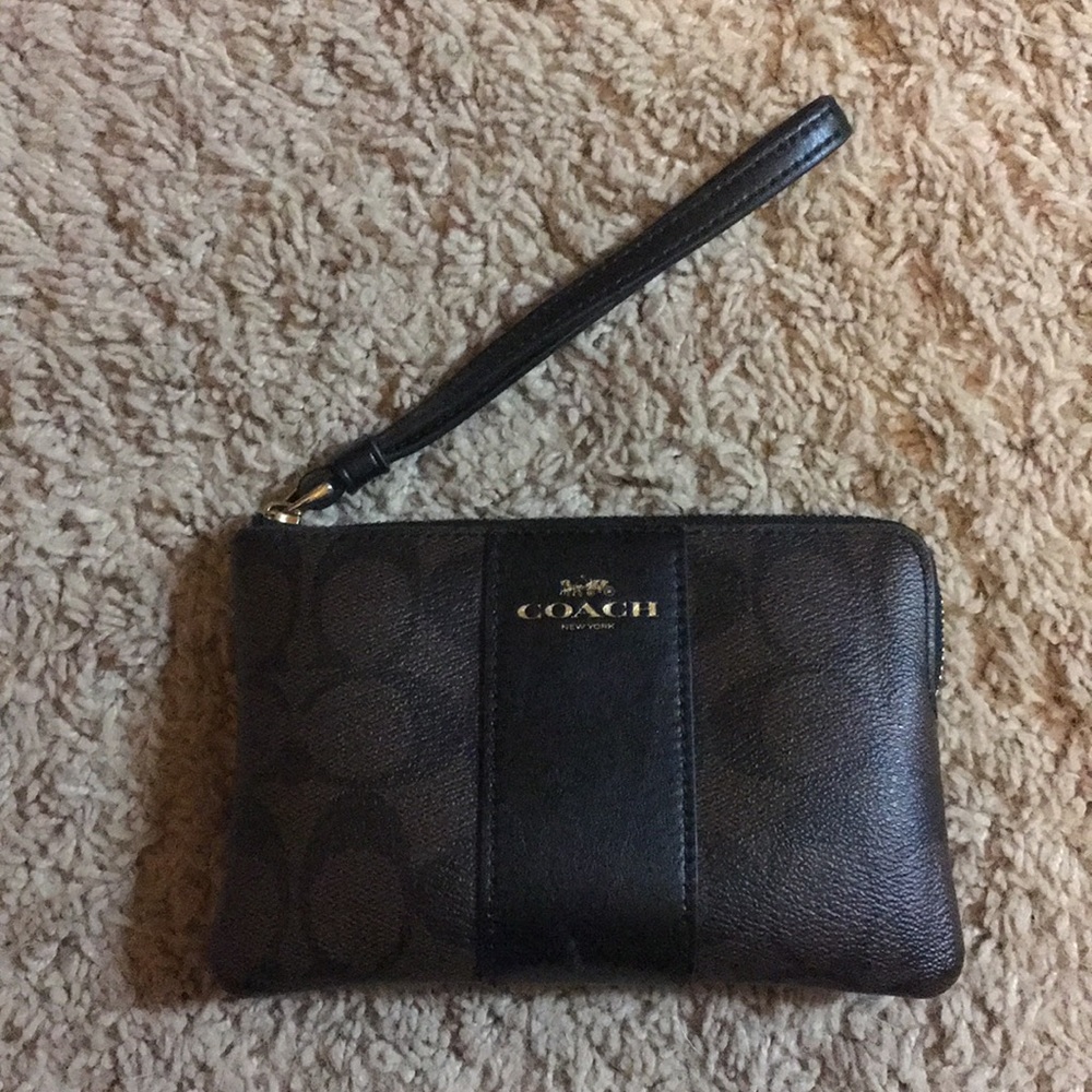 Coach small wristlet